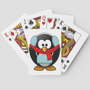 Frysning av Penguin-uppspelningskort Kortlek