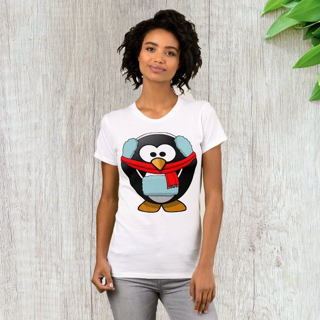 Frysning av Penguin Womens T-Shirt (Skapare uppladdad)