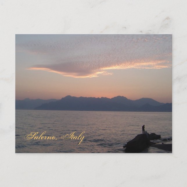 Frysning för italienska Salerno-vykort Vykort (Framsida)