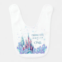 Fryst 1-års födelsedagskorttegning Slott Första fö