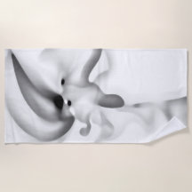 Fryst: Abstrakt Grått, vit och svart