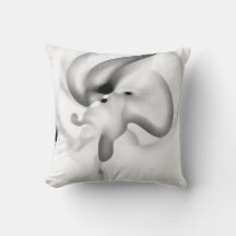 Fryst: Abstrakt Grått, vit och svart