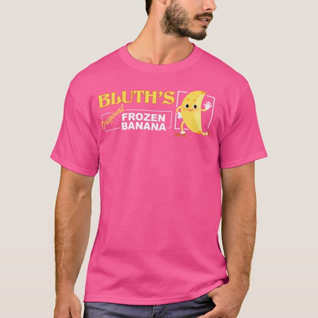 Fryst Banana Logotyp T Shirt (Framsida)