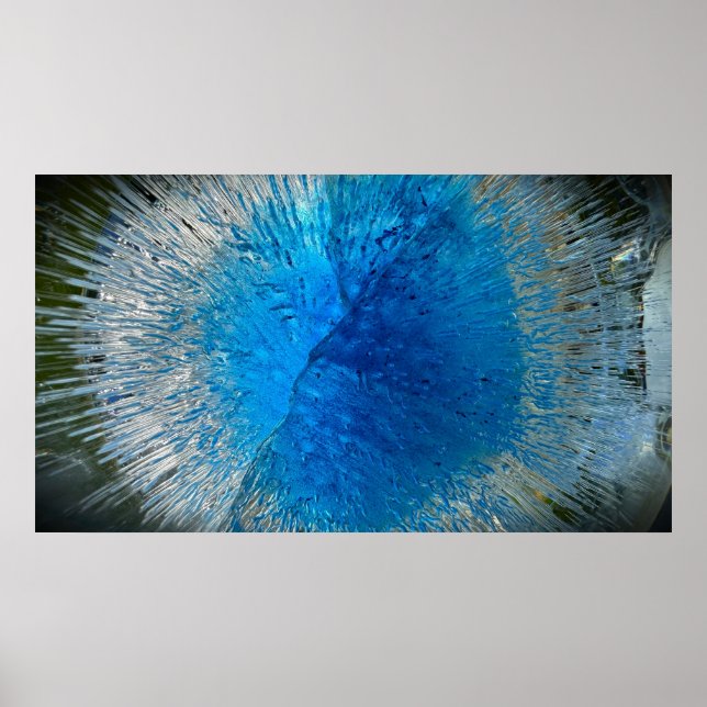 Fryst blå,  poster (Framsidan)