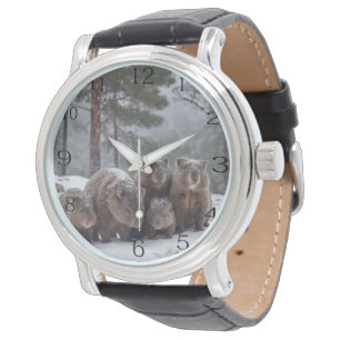 Fryst Burrow: Australian Wombat Family, Armbandsur