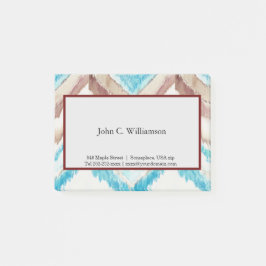 Fryst Chevron-post-it-anteckningar Post-it Block