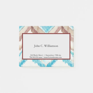 Fryst Chevron-post-it-anteckningar Post-it Block