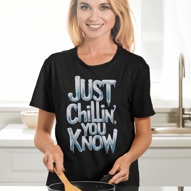 Fryst chilin t shirt (Skapare uppladdad)