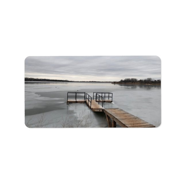 Fryst Dock Adressetikett (Framsidan)