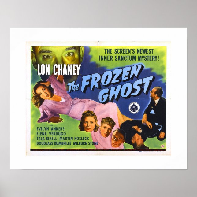Fryst Ghost Poster (Framsidan)
