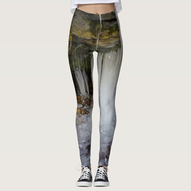 Fryst grotta leggings (Framsida)