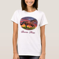 Fryst hästkonst t-shirt