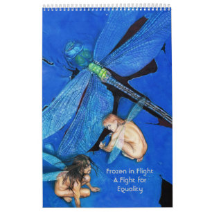 Fryst i flygkalender kalender