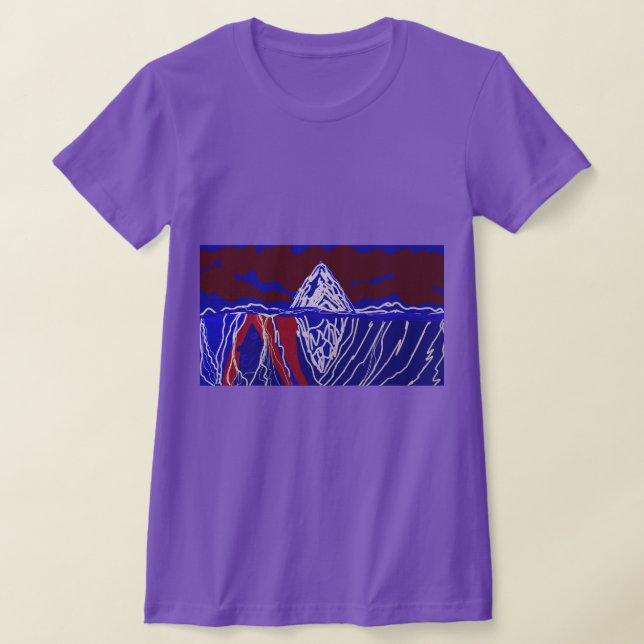 Fryst i sekvens t shirt (Laydown)