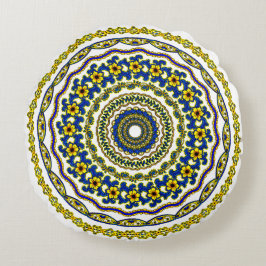 Fryst kudde,klossar för meditation rund kudde