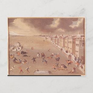 Fryst lagun 1708 vykort