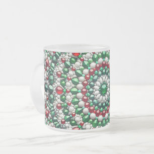 Fryst litet glas mugg med Färg i Italien