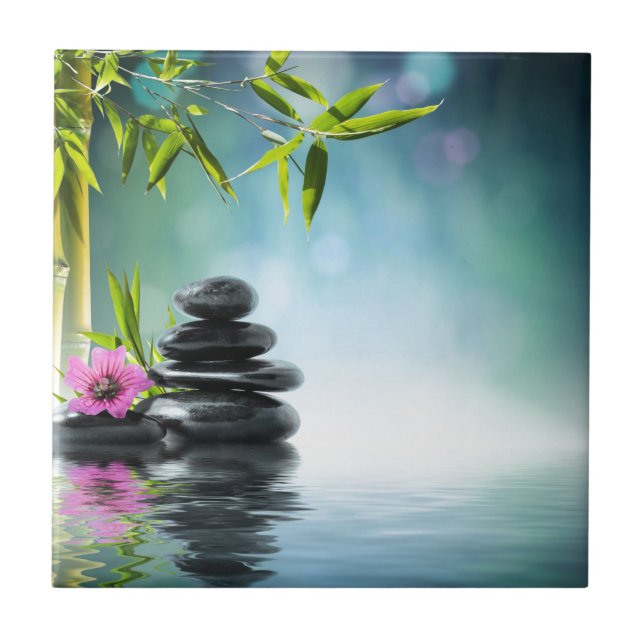 Fryst paradise aka Bali förra sommaren-2012 II Kakelplatta (Framsidan)