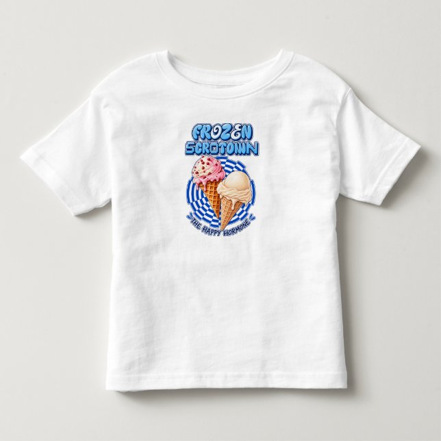 🍦 Fryst Scrotown T Shirt (Framsida)