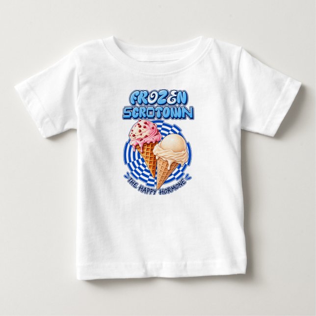🍦 Fryst Scrotown T Shirt (Framsida)