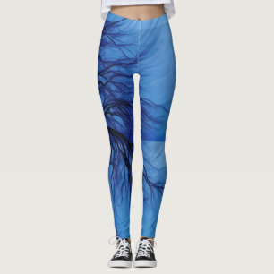 Fryst Sjö - baljväxter Leggings