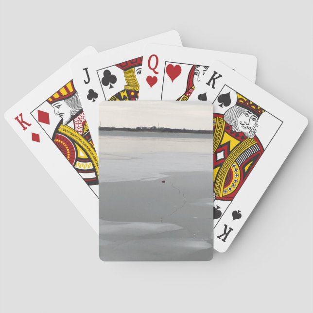 Fryst Sjö Casinokort (Baksidan)