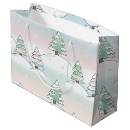 Fryst Skog Elegans Vinter Träd Design