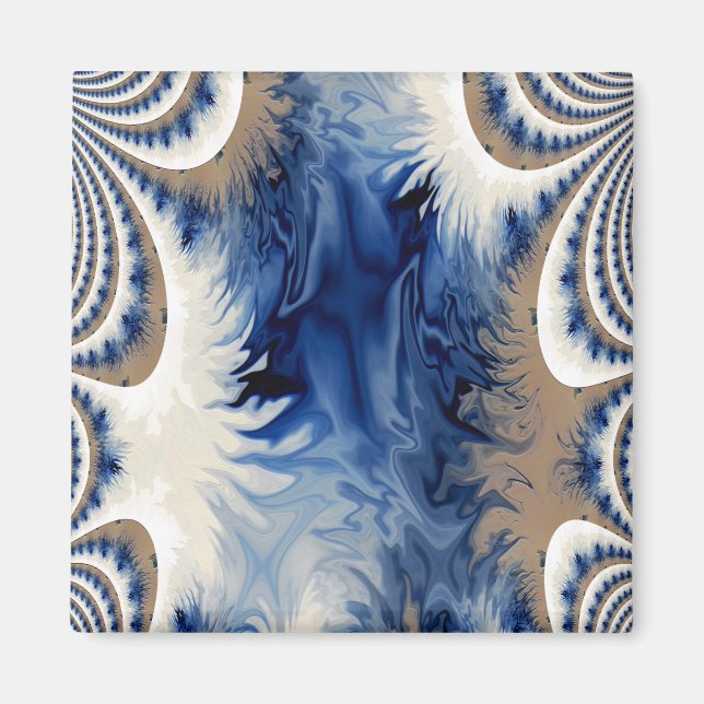 Fryst tid.... magnet (Framsidan)