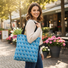 Fryst Tote Bag Tygkasse