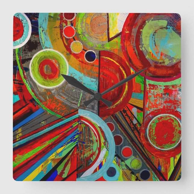 Fryst väggklocka (Framsida)