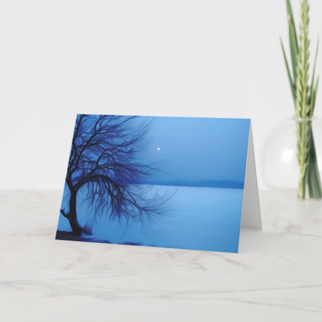 Fryst World - Greeting Card Kort (Framsida)