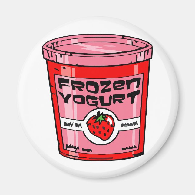 Fryst yoghurt magnet (Framsidan)