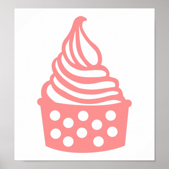 Fryst yoghurt poster (Framsidan)