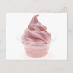 Fryst yoghurt vykort