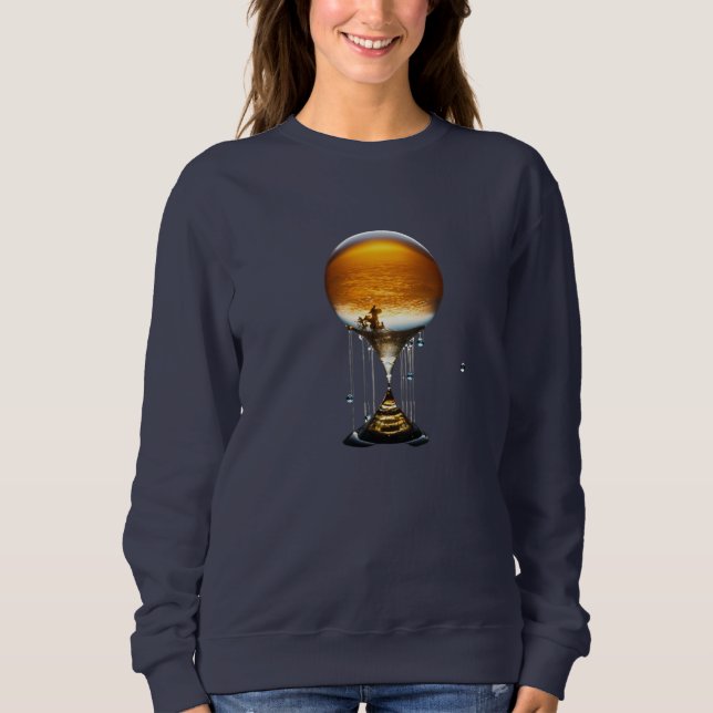 Frysta dammsugare (vanlig sötskjorta) t shirt (Framsida)