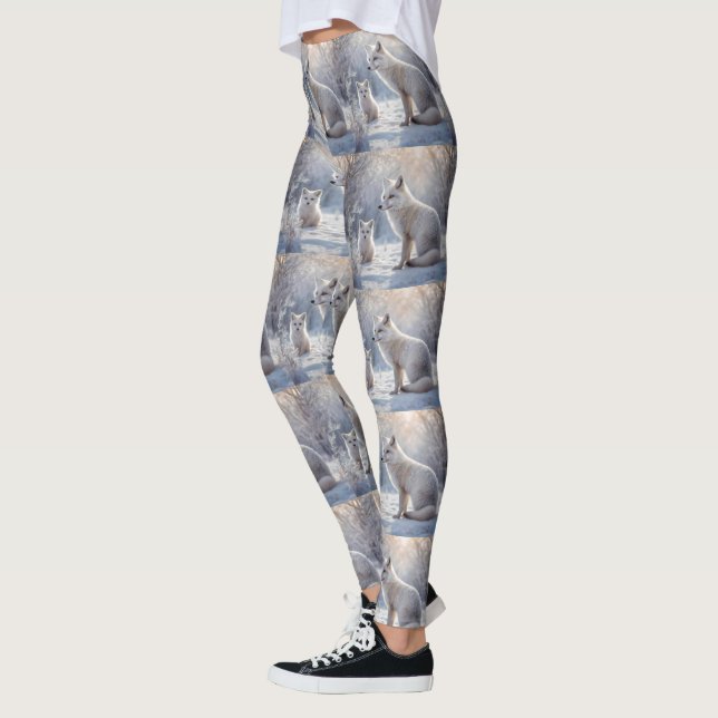 "Frysta obligationer: Arktiska räven och hennes Un Leggings (Vänster)