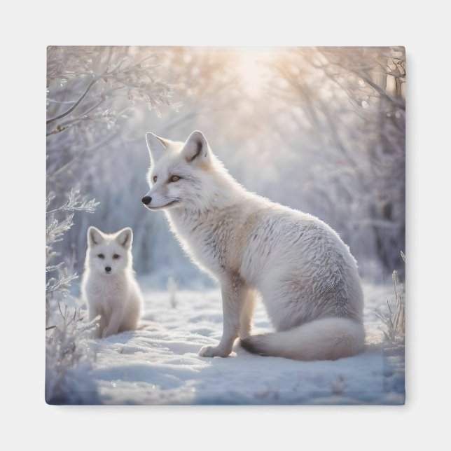 "Frysta obligationer: Arktiska räven och hennes Un Magnet (Framsidan)