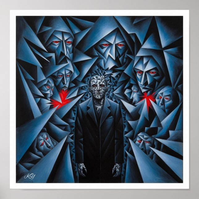 Frysta skuggor poster (Framsidan)