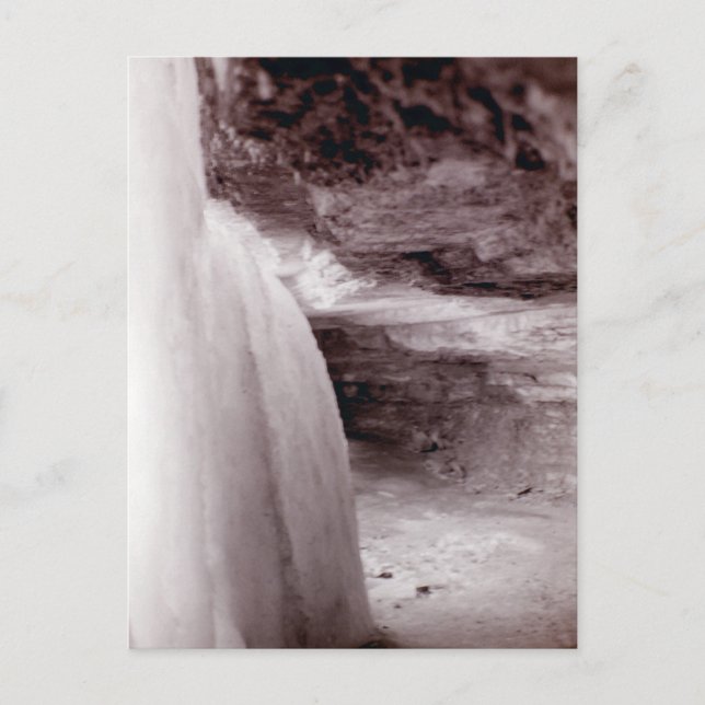 Frysta utrymmen vykort (Framsida)