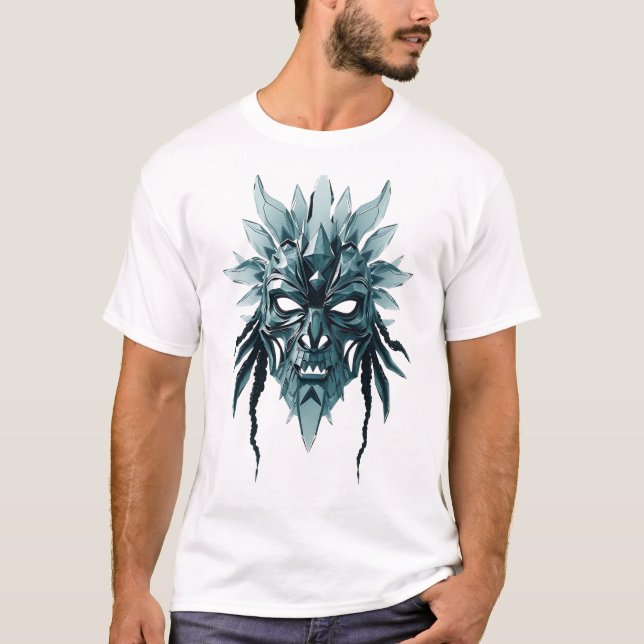 Frystorkad glasbaserad bröstkorg t shirt (Framsida)