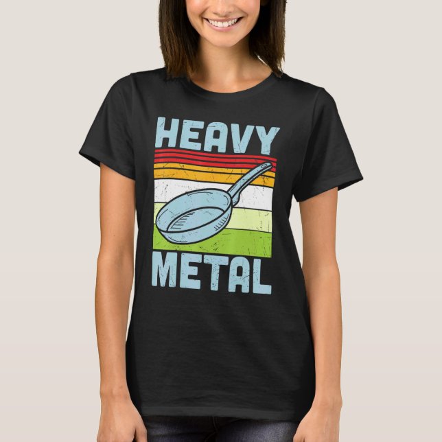 Frystorna metall Järn T Shirt (Framsida)