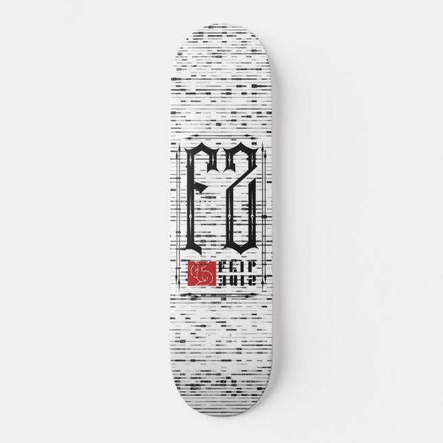 FS ARROWS MINI SKATEBOARD BRÄDA 18,5 CM (Framsida)