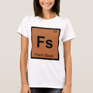 Fs - Flankstek kemi Periodiska systemets symbol T Shirt