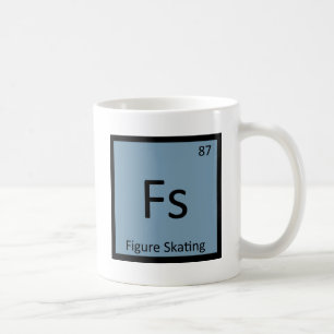 Fs - Symbol för konståkningsportkemi Kaffemugg