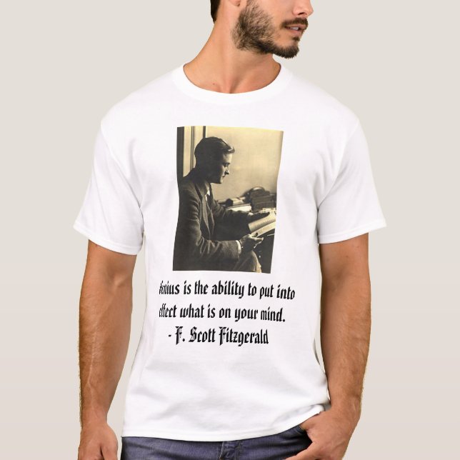 fsfitz2 snille är kapaciteten att sätta in i effe… t shirt (Framsida)