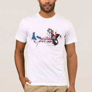 Fsm-vm 2010 - USA flagga Tee Shirt