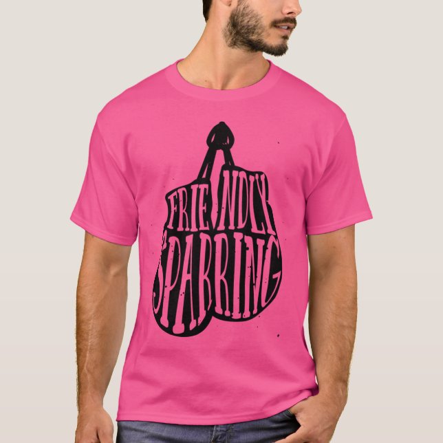 FSP-Logotyp men i svart T Shirt (Framsida)