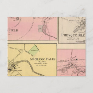 Ft Fairfield, Presque Isle, Västindiou Vykort