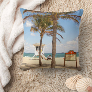 Ft Lauderdale Florida Beach - Lifeguard Kudde