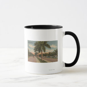Ft. Lauderdale, Florida - View of Las Olas Mugg